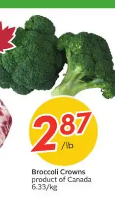 Sobeys Broccoli Crowns offer