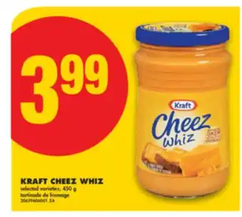 No Frills KRAFT CHEEZ WHIZ, 450 g offer