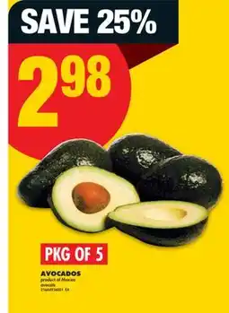 No Frills AVOCADOS, PKG OF 5 offer