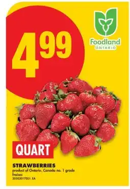 No Frills STRAWBERRIES, QUART offer