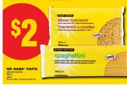 No Frills NO NAME PASTA, 900 g offer