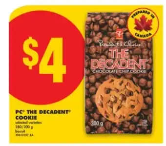 No Frills PC THE DECADENT COOKIE, 280/300 g offer