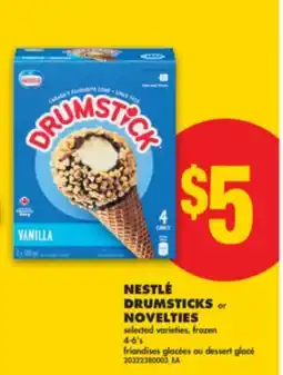 No Frills NESTLÉ DRUMSTICKS or NOVELTIES, 4-6' s offer