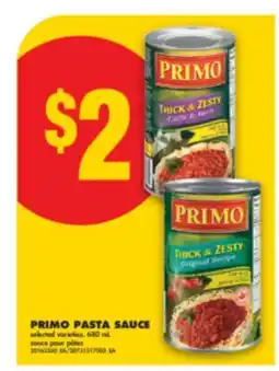 No Frills PRIMO PASTA SAUCE, 680 mL offer