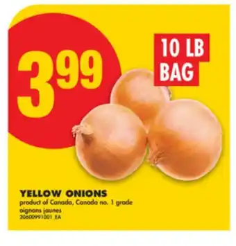 No Frills YELLOW ONIONS, 10 LB BAG offer