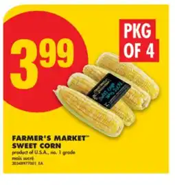 No Frills FARMER'S MARKET SWEET CORN, PKG OF 4 offer