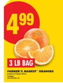 No Frills FARMER'S MARKET ORANGES, 3 LB BAG offer