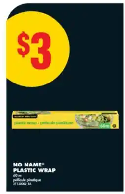 No Frills NO NAME PLASTIC WRAP, 60 m offer
