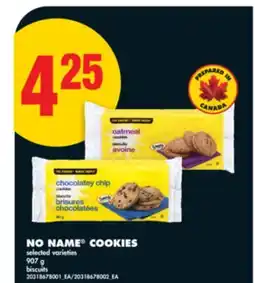No Frills NO NAME COOKIES, 907 g offer