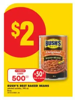 No Frills BUSH'S BEST BAKED BEANS, 398 mL offer