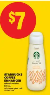 No Frills STARBUCKS COFFEE ENHANCER, 828 mL offer