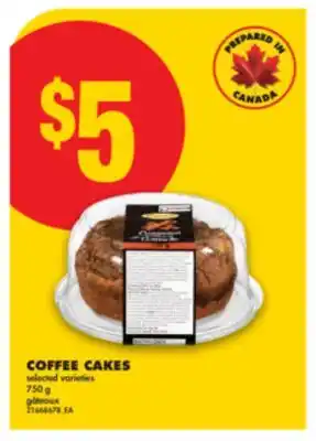 No Frills COFFEE CAKES, 750 g offer