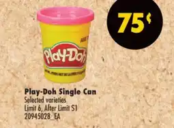 No Frills PLAY-DOH SINGLE CAN offer