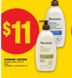 No Frills AVEENO LOTION, 532 mL offer