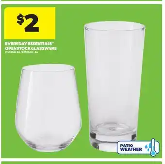 Real Canadian Superstore EVERYDAY ESSENTIALS OPENSTOCK GLASSWARE offer