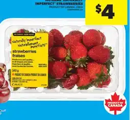 Real Canadian Superstore NATURALLY IMPERFECT STRAWBERRIES, 340 G offer