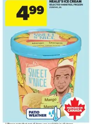 Real Canadian Superstore NEALE'S ICE CREAM offer