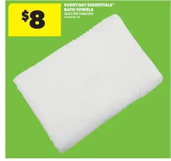 Real Canadian Superstore EVERYDAY ESSENTIALS BATH TOWELS offer