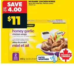 Real Canadian Superstore NO NAME CHICKEN WINGS, 908 G offer