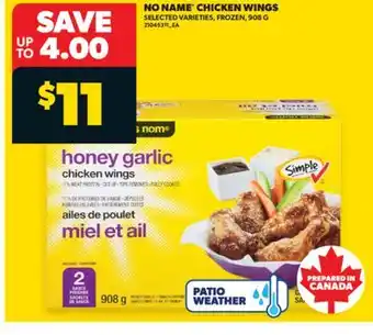 Real Canadian Superstore NO NAME CHICKEN WINGS, 908 G offer
