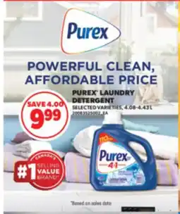 Real Canadian Superstore PUREX LAUNDRY DETERGENT, 4.08-4.43 L offer