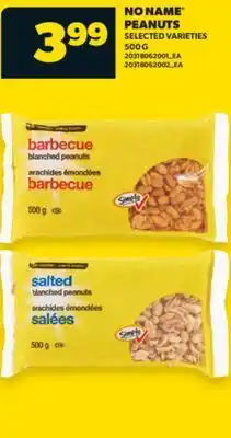 Real Canadian Superstore NO NAME PEANUTS, 500 G offer