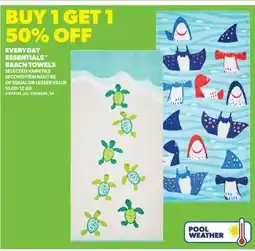 Real Canadian Superstore EVERYDAY ESSENTIALS BEACH TOWELS offer