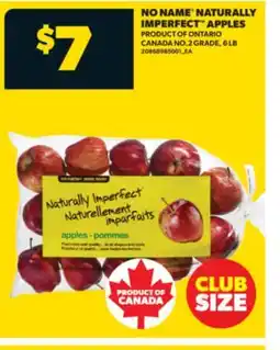 Real Canadian Superstore NO NAME NATURALLY IMPERFECT APPLES, 6 LB offer