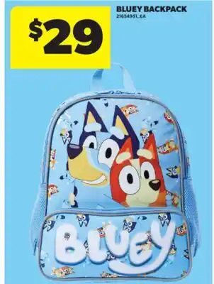 Real Canadian Superstore BLUEY BACKPACK offer