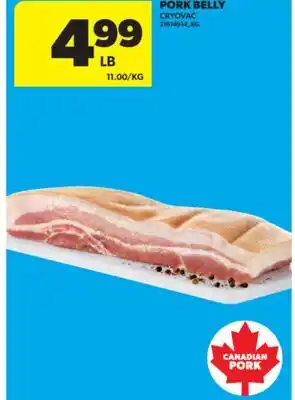Real Canadian Superstore PORK BELLY offer