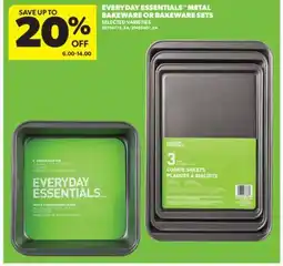 Real Canadian Superstore EVERYDAY ESSENTIALS METAL BAKEWARE OR BAKEWARE SETS offer