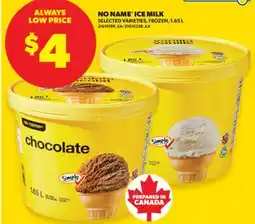 Real Canadian Superstore NO NAME ICE MILK, 1.65 L offer
