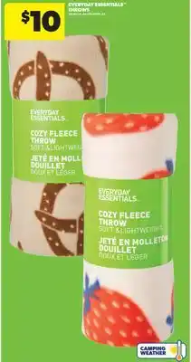 Real Canadian Superstore EVERYDAY ESSENTIALS THROWS offer