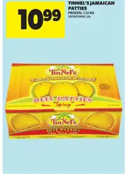 Real Canadian Superstore TINNEL'S JAMAICAN PATTIES, 1.12 KG offer
