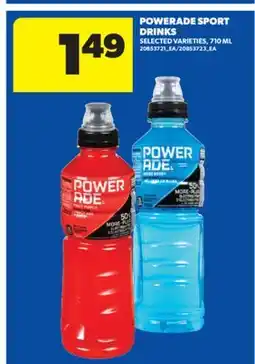 Real Canadian Superstore POWERADE SPORT DRINKS, 710 ML offer