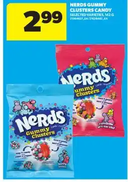 Real Canadian Superstore NERDS GUMMY CLUSTERS CANDY, 142 G offer