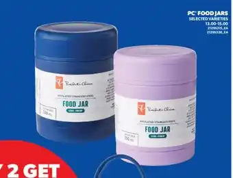 Real Canadian Superstore PC FOOD JARS offer