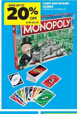 Real Canadian Superstore CARD AND BOARD GAMES offer