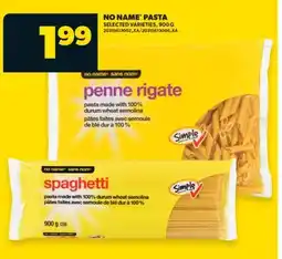 Real Canadian Superstore NO NAME PASTA, 900 G offer