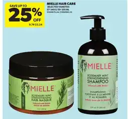 Real Canadian Superstore MIELLE HAIR CARE, 57-340 G/59-355 ML offer