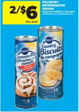 Real Canadian Superstore PILLSBURY REFRIGERATED DOUGH, 318-468 G offer