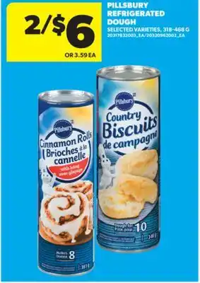 Real Canadian Superstore PILLSBURY REFRIGERATED DOUGH, 318-468 G offer