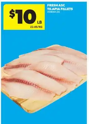 Real Canadian Superstore FRESH ASC TILAPIA FILLETS offer
