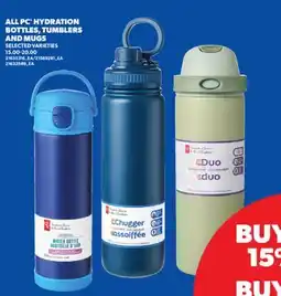 Real Canadian Superstore ALL PC HYDRATION BOTTLES, TUMBLERS AND MUGS offer
