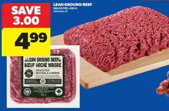 Real Canadian Superstore LEAN GROUND BEEF, 450 G offer