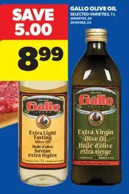 Real Canadian Superstore GALLO OLIVE OIL, 1 L offer