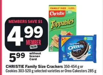 Foodland CHRISTIE Family Size Crackers offer