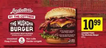 Foodland LEADBETTERS The Muskoka Burger offer