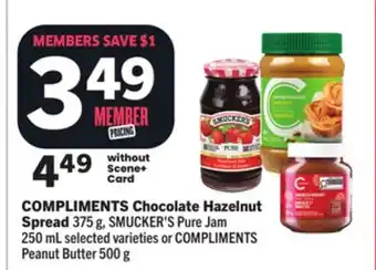 Foodland COMPLIMENTS Chocolate Hazelnut Spread offer