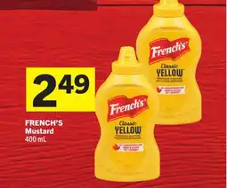 Foodland FRENCH'S Mustard offer
